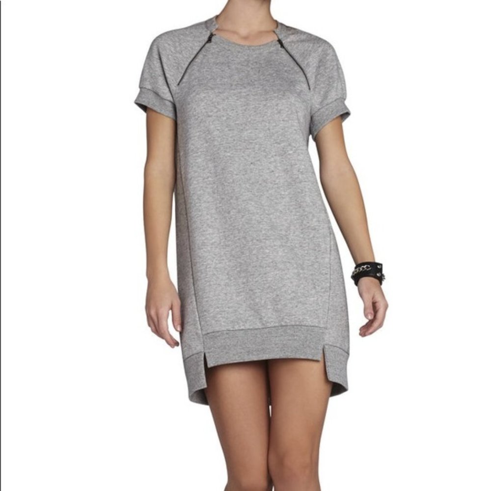 BCBG Isabella Long Tunic Sweatshirt Dress